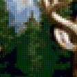 Предпросмотр схемы вышивки «олени» (№274494)