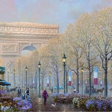 Схема вышивки «триумфальная арка»