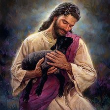 Схема вышивки «jesus pastir»