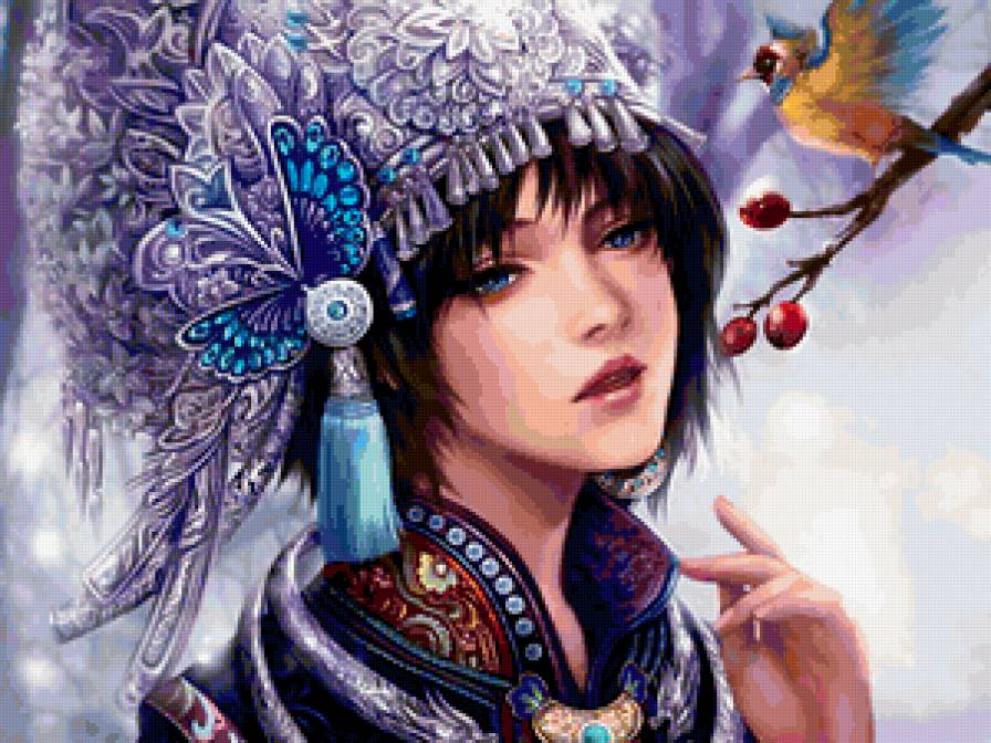 Девушка. - фентези, девушки - предпросмотр