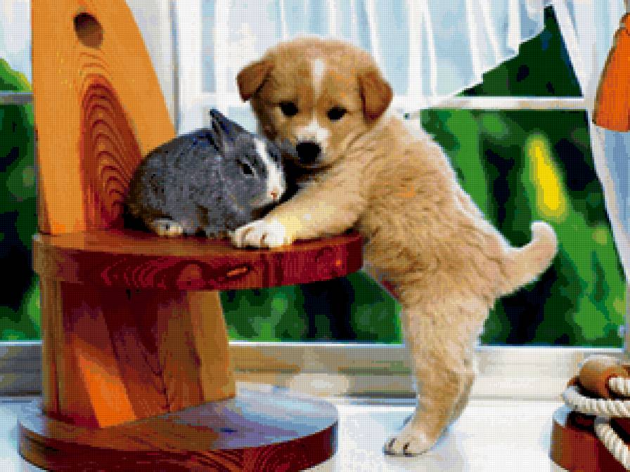 Верные друзья - животные - предпросмотр