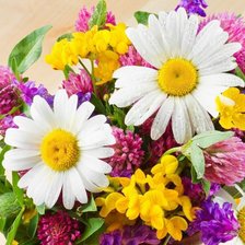 Схема вышивки «Цветы»