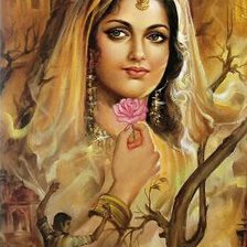 Схема вышивки «женский образ»