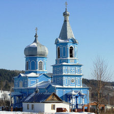 Схема вышивки «Церковь.Кивать.»