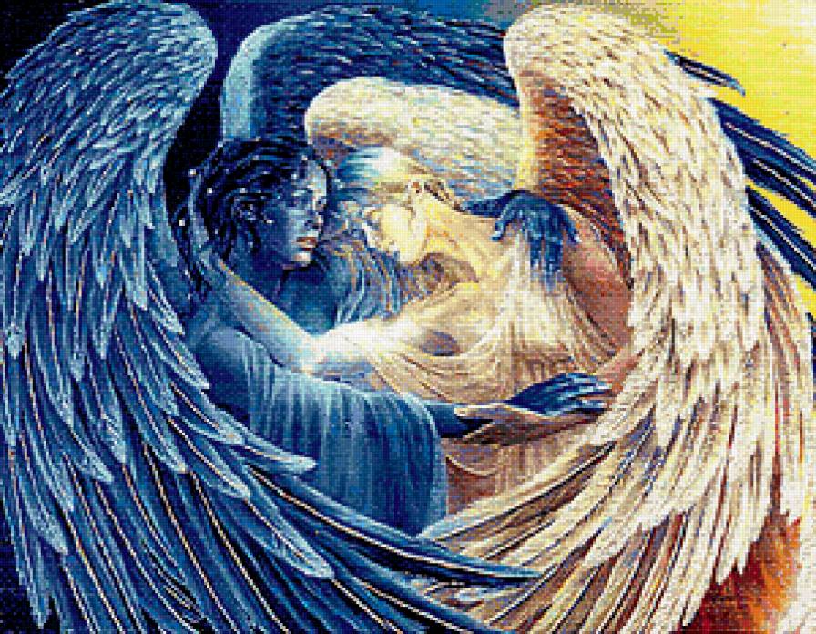 День и ночь - день, ангелы, ночь - предпросмотр