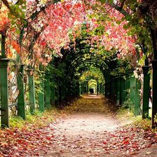 Схема вышивки «ЦВЕТОЧНАЯ АРКА»