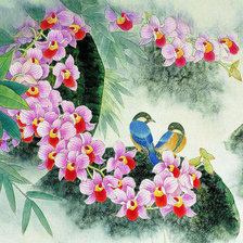 Схема вышивки «красота»