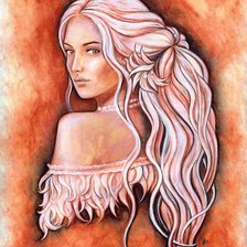 Схема вышивки «Эльфийка»