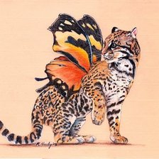 Схема вышивки «А я бабочка:-)»