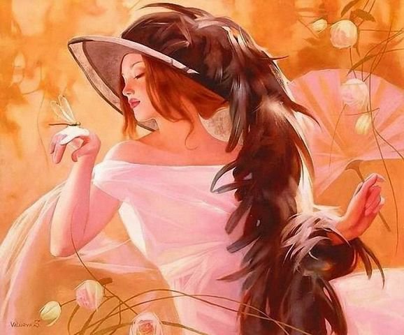 Девушка. - девушки - оригинал