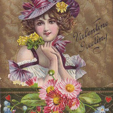 Схема вышивки «Валентинка»