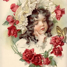 Схема вышивки «Открытка»