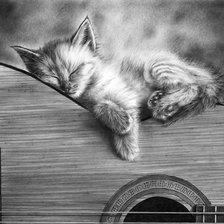 Схема вышивки «Музыкант»