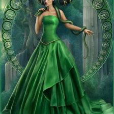 Схема вышивки «зависть»