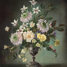 Схема вышивки «букет»