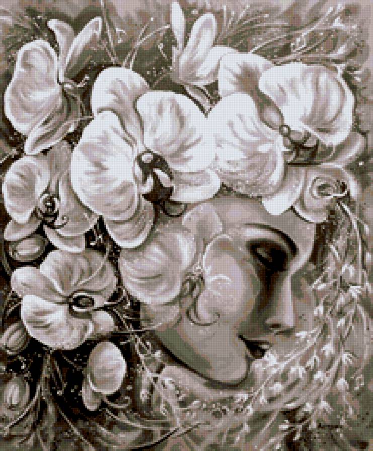 Мир женщины-загадочный - женщины мира, музыка белых орхидей, образ, красота женщины - предпросмотр