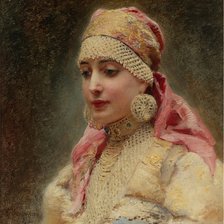 Схема вышивки «Боярышня»