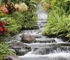 Схема вышивки «водопад»