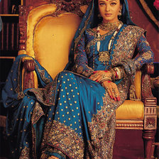 Схема вышивки «индианка»