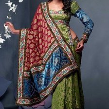 Схема вышивки «индианка 2»