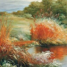 Схема вышивки «Серия "Пейзажи"»