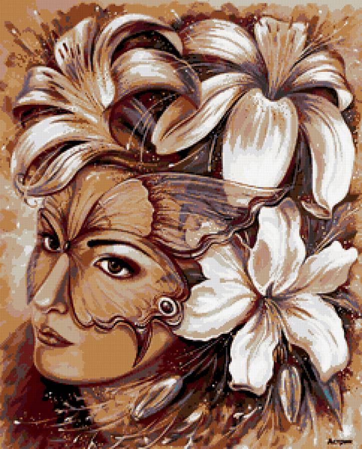 Мир женщины-загадочный - красота женщины, мечты о венеции, образ, женщины мира - предпросмотр