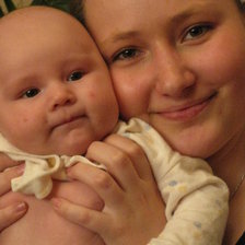 Схема вышивки «мать и дитя»