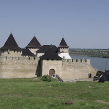 Схема вышивки «Хотинська фортеця»