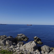 Схема вышивки «Черное море Ласпи»