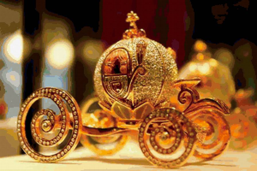 Золотая карета - золото - предпросмотр