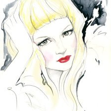 Схема вышивки «Woman»