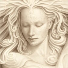 Схема вышивки «Девушка.»