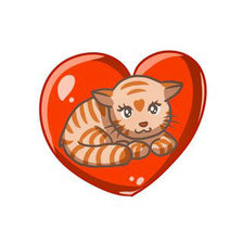 Схема вышивки «Валентинка»