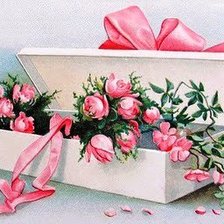 Схема вышивки «розы»