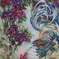 Схема вышивки «Петушок»