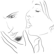 Схема вышивки «пара»