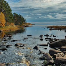 Схема вышивки «пейзаж»