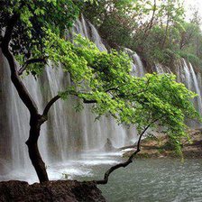 Схема вышивки «пейзаж»