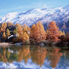 Схема вышивки «пейзаж»