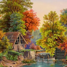 Схема вышивки «картина»