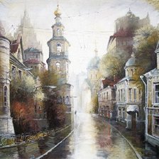 Схема вышивки «старая москва»