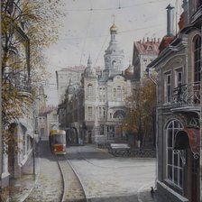 Схема вышивки «старая москва»