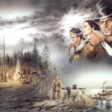 Схема вышивки «дикий запад»