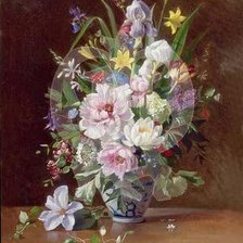 Схема вышивки «букет»