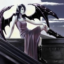 Схема вышивки «Демоница»