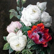 Схема вышивки «букет»