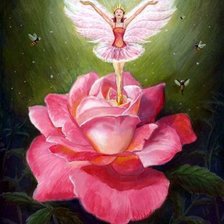 Схема вышивки «роза»