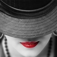 Схема вышивки «Девушка.»