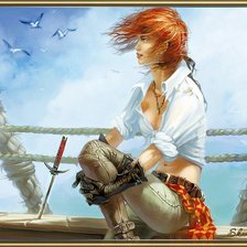 Девушка-пират