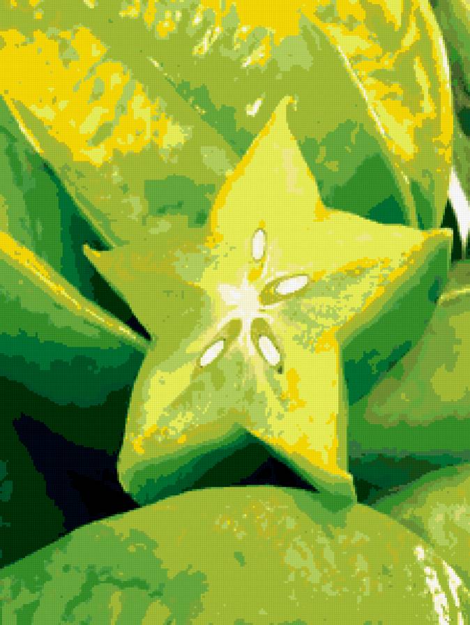 Тропические фрукты - вкусняха, еда - предпросмотр